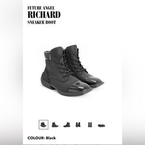 Men’s Fluevog high top future angel Richard